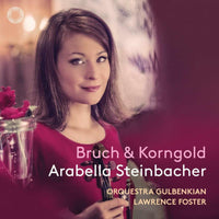 Bruch & Korngold Violin Concertos (Stereo jewel case re-issue of PTC5186503) - Arabella Steinbacher, Orquestra Gulbenkian, Lawrence Foster - PTC5187088
