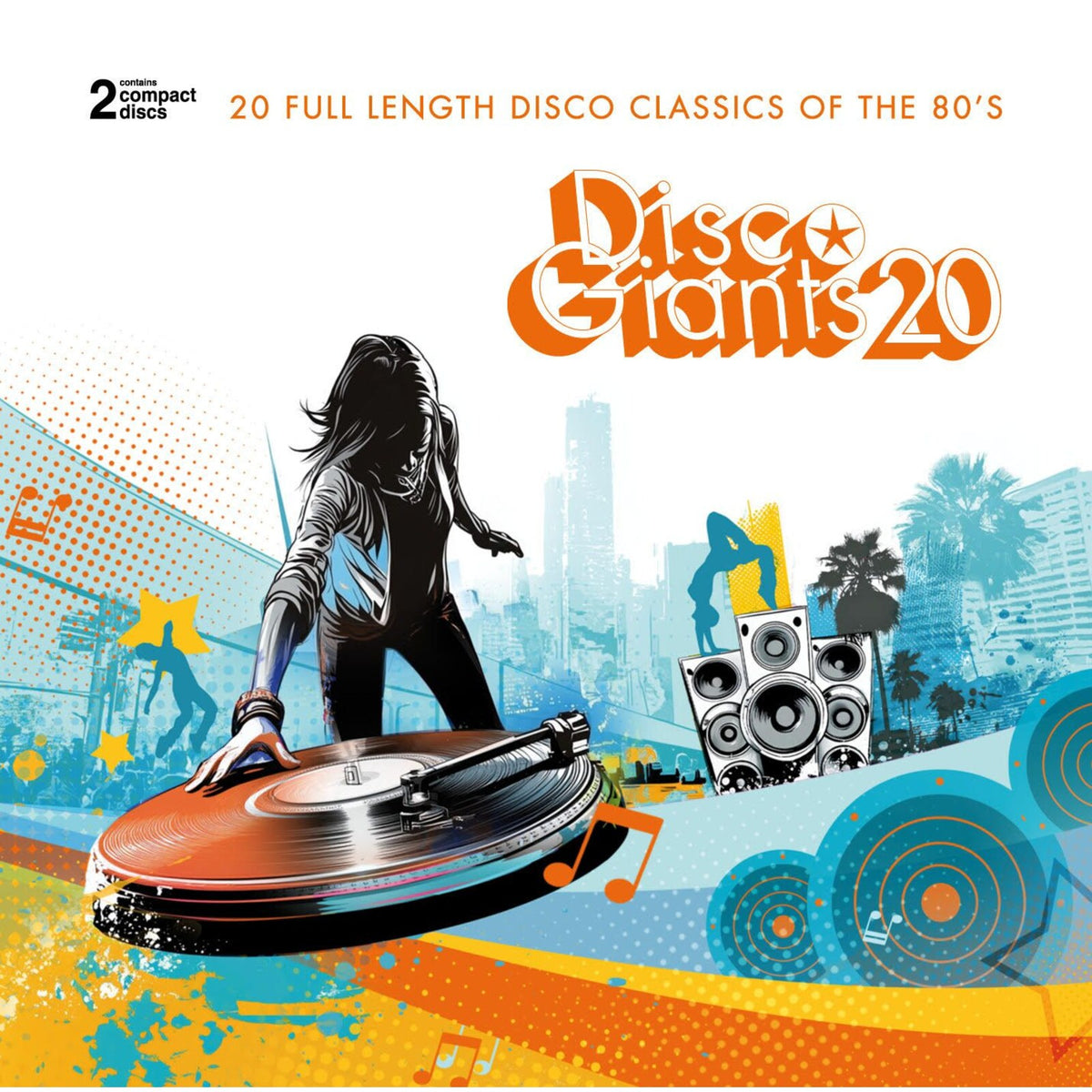 Various Artists - Disco Giants Vol. 20 - 20 Full Length Classics of the 80s - PTG34265