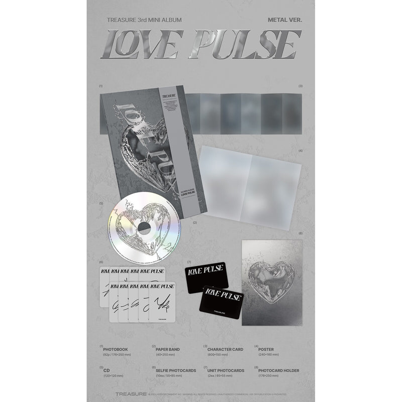 Treasure - Love Pulse - METAL version - YGP06513