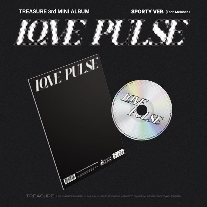 Treasure - Love Pulse - SPORTY version - YOSHI version - YGP06516