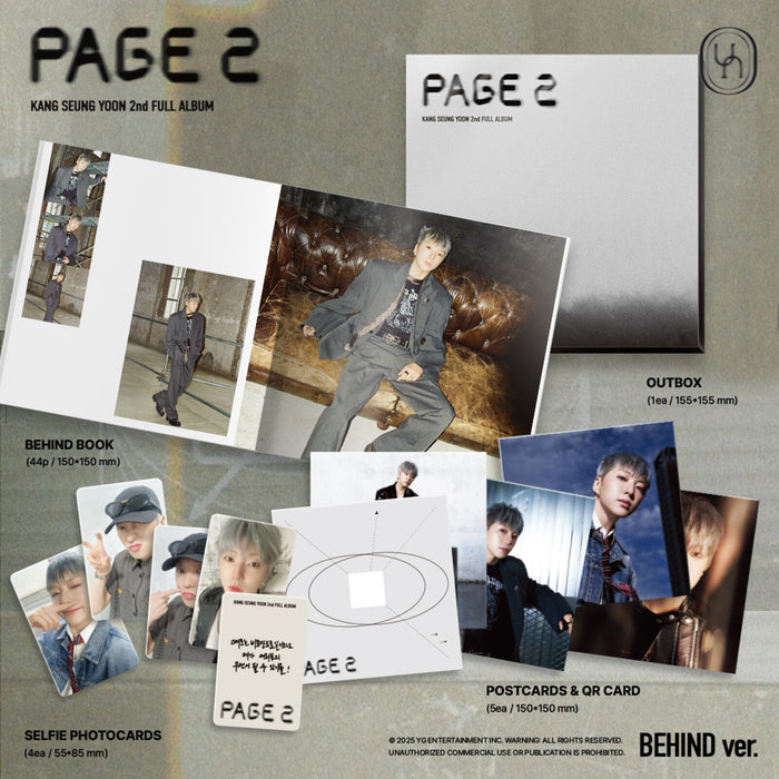 KANG SEUNG YOON - Page 2 - Behind Book Version - YGP0693