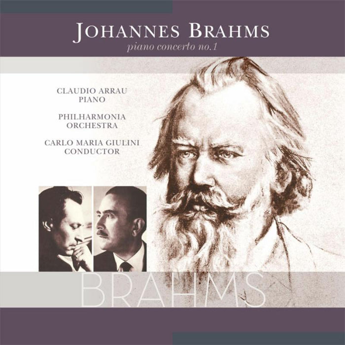Claudio Arrau; Carlo Maria Giulini; Philharmonia Orchestra - Johannes Brahms: Piano Concerto No 1 - VPC85017
