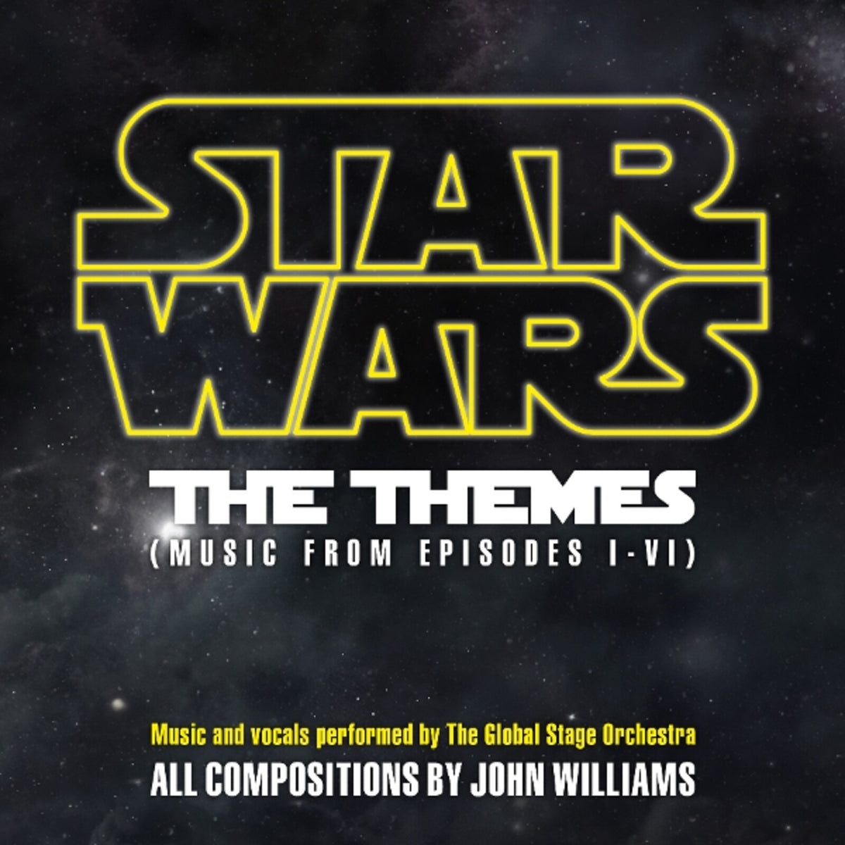 Global Stage Orchestra - Star Wars - The Themes (Crystal Clear & Black Vinyl) - VPD90154