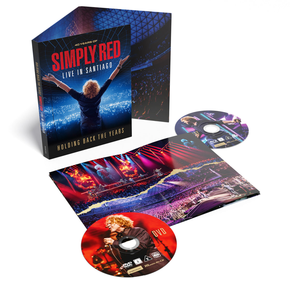 Simply Red - Holding Back the Years: Live in Santiago - MOCBR14628