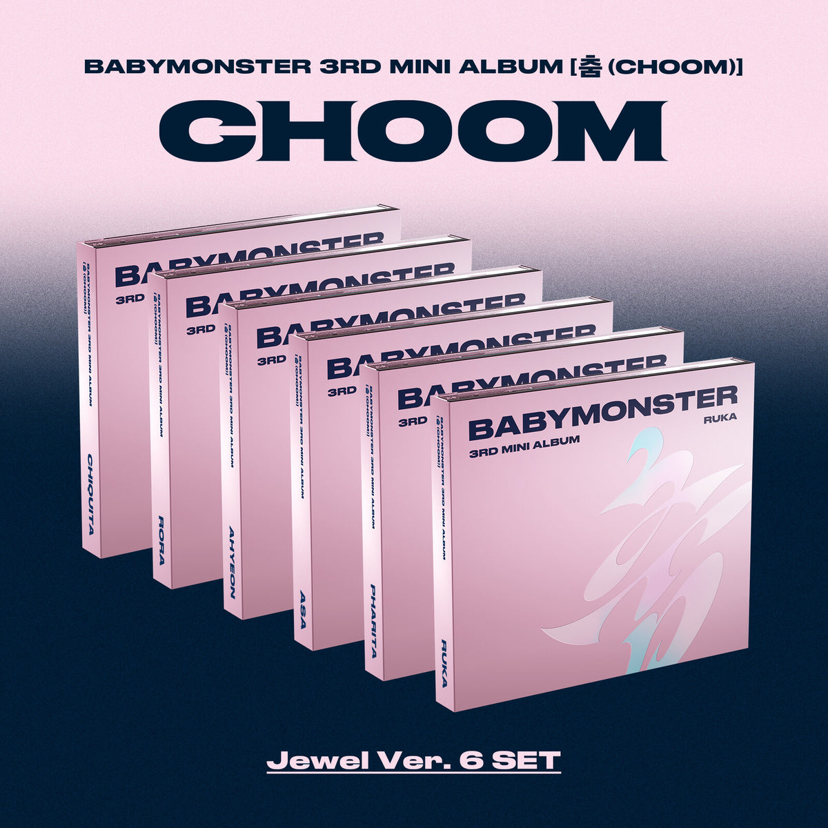 BABYMONSTER - 3rd MINI ALBUM (CHOOM) - YGP0776-4