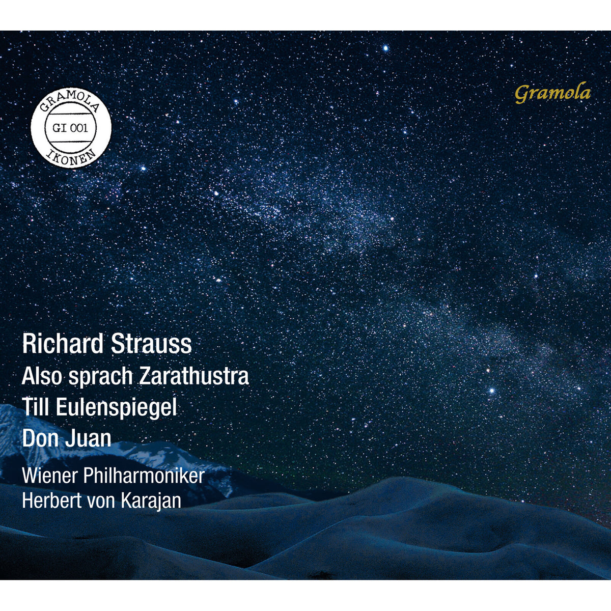 Wiener Philharmoniker; Herbert von Karajan - Richard Strauss: Also sprach Zarathustra; Till Eulenspiegel; Don Juan - GRAMOLA92001