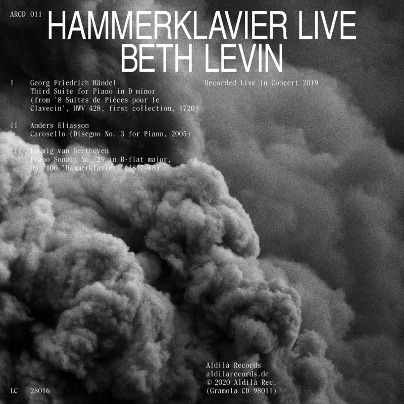 BETH LEVIN - Hammerklavier Live - 98011
