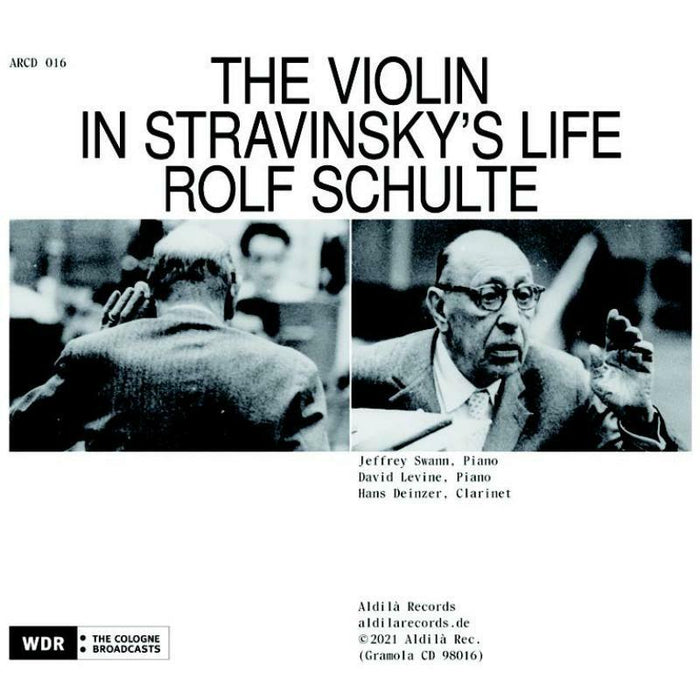VARIOUS ARTISTS - Igor Stravinsky: The Violin in Stravinsky?s life - 98016