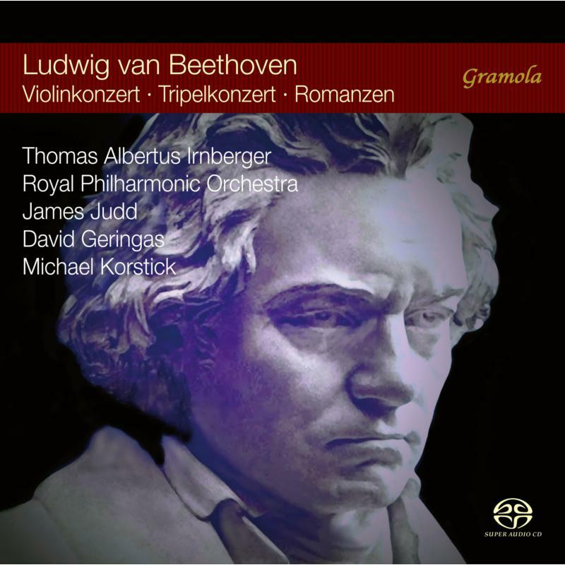 Irnberger/Judd/Rpo - Ludwig van Beethoven: Violin Concerto in D major, Op. 61, Romances for Violin and Orchestra, Concerto for Piano, Violin - 99101