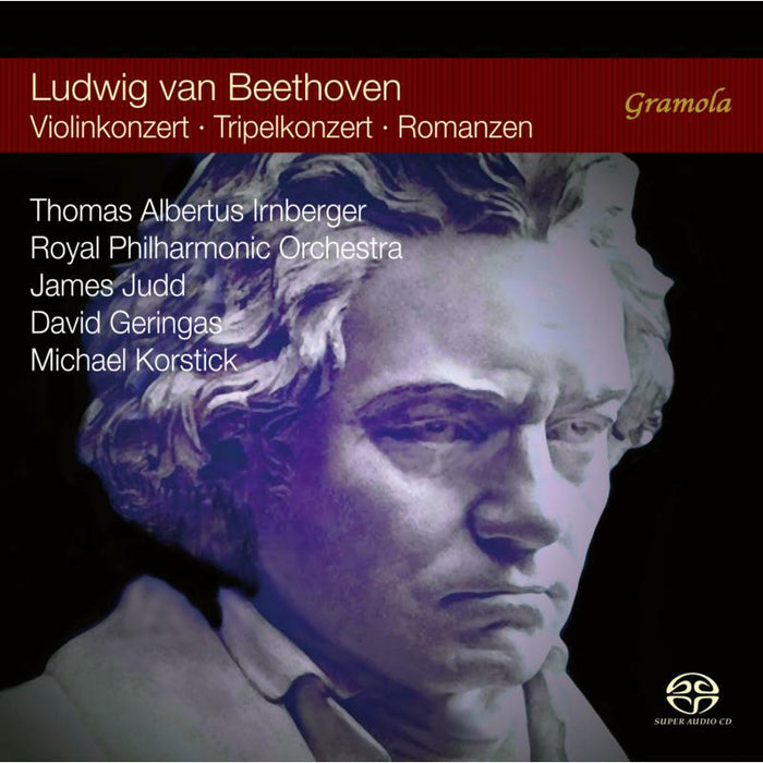 Irnberger/Judd/Rpo - Ludwig van Beethoven: Violin Concerto in D major, Op. 61, Romances for Violin and Orchestra, Concerto for Piano, Violin - 99101