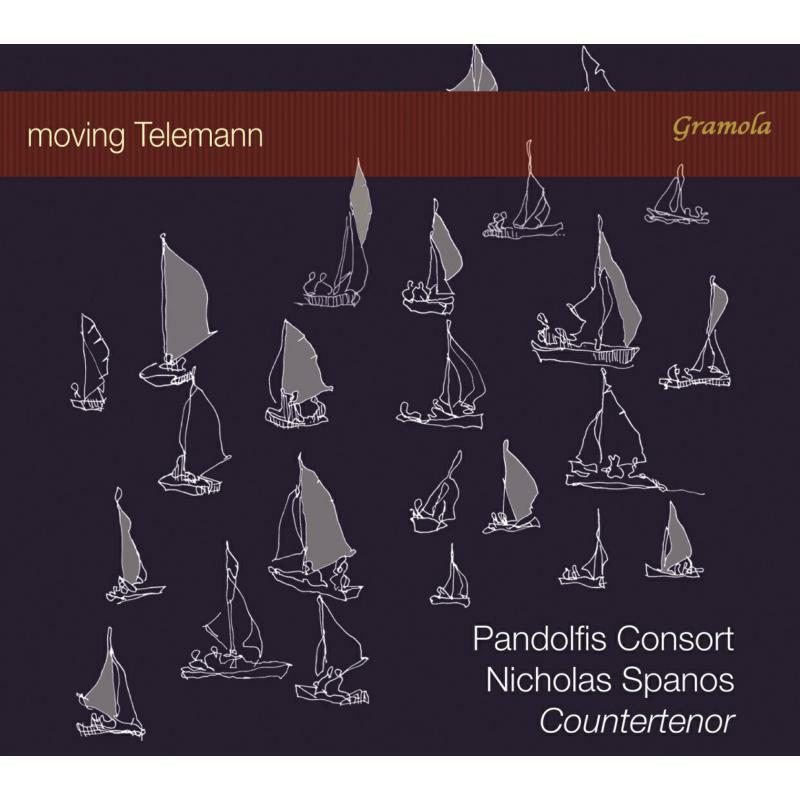 Spanos/ Pandolfis Consort - moving Telemann: Cantatas and Sonatas - 99215