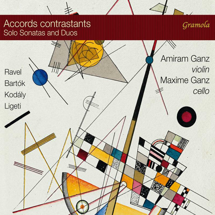 GANZ/GANZ - Accords contrastants - Solo Sonatas and Duos - 99262