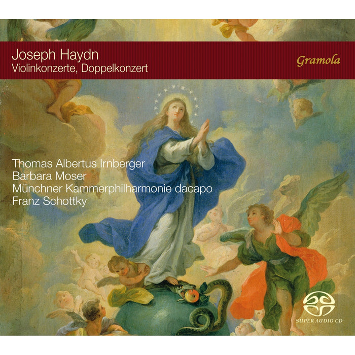 Thomas Albertus Irnberger; Barbara Moser; Munchner Kammerphilharmonie dacapo; Franz Schottky - Joseph Haydn: Violinkonzerte, Doppelkonzert - 99308