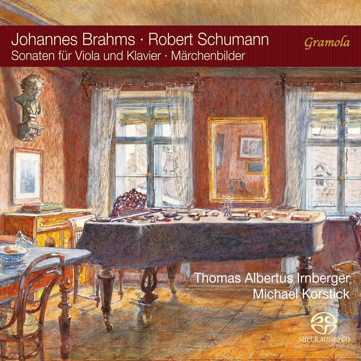 Thomas Albertus Irnberger; Michael Korstick - Johannes Brahms: Viola Sonatas; Robert Schumann: Marchenbilder - 99374