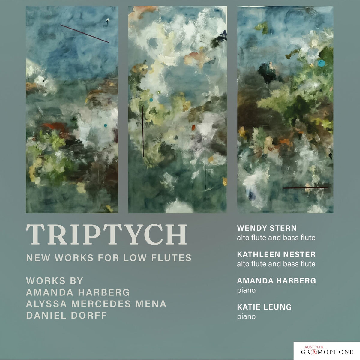 Wendy Stern; Kathleen Nester; Amanda Harberg; Katie Lueng - TRIPTYCH: New Works for Low Flutes - AG0035