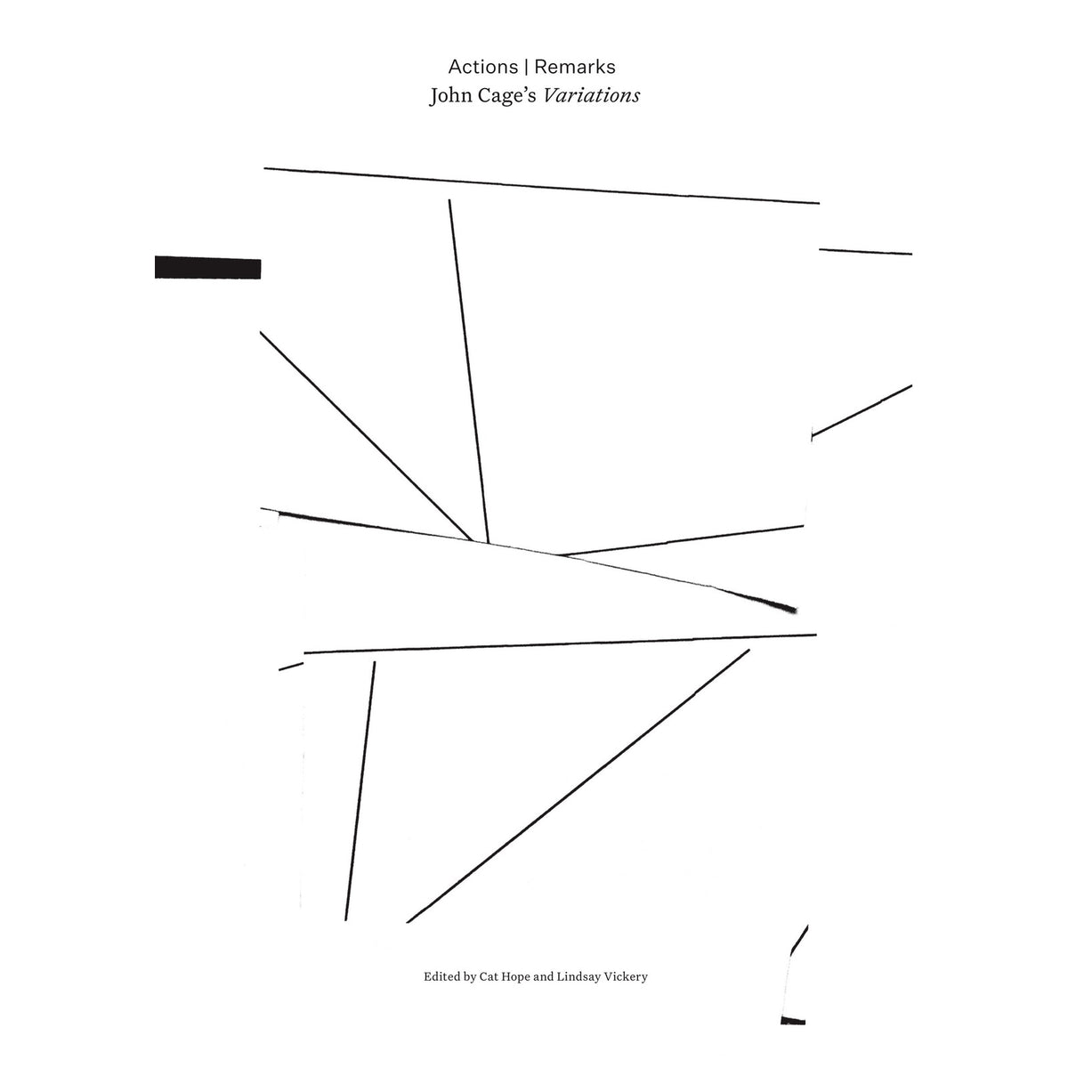Decibel - Actions | Remarks: John Cage's Variations - MOD-BO-342