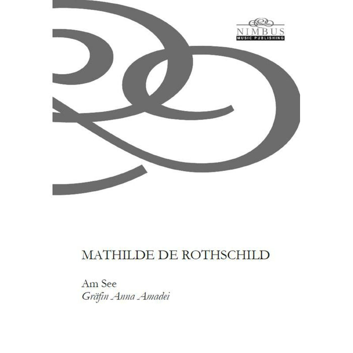 Mathilde de Rothschild: Am See (Gräfin Anna Amadei) - Mathilde de Rothschild: Am See (Gräfin Anna Amadei) - NMP1118