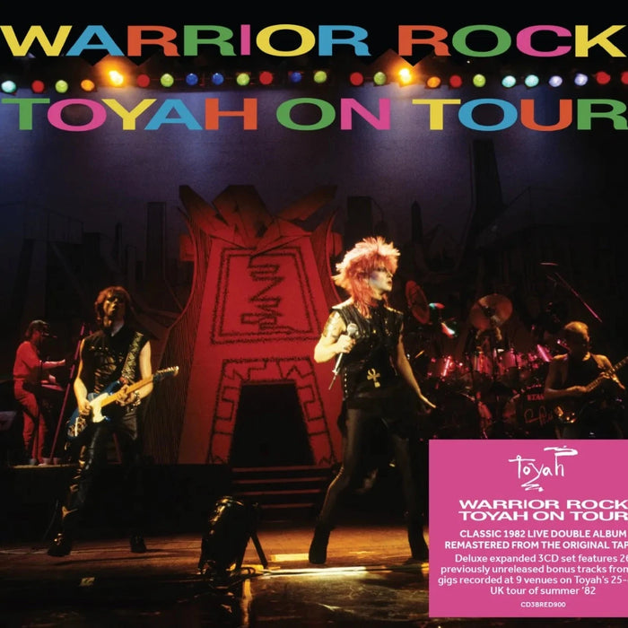 Warrior Rock - Toyah On Tour 3cd Expanded Edition