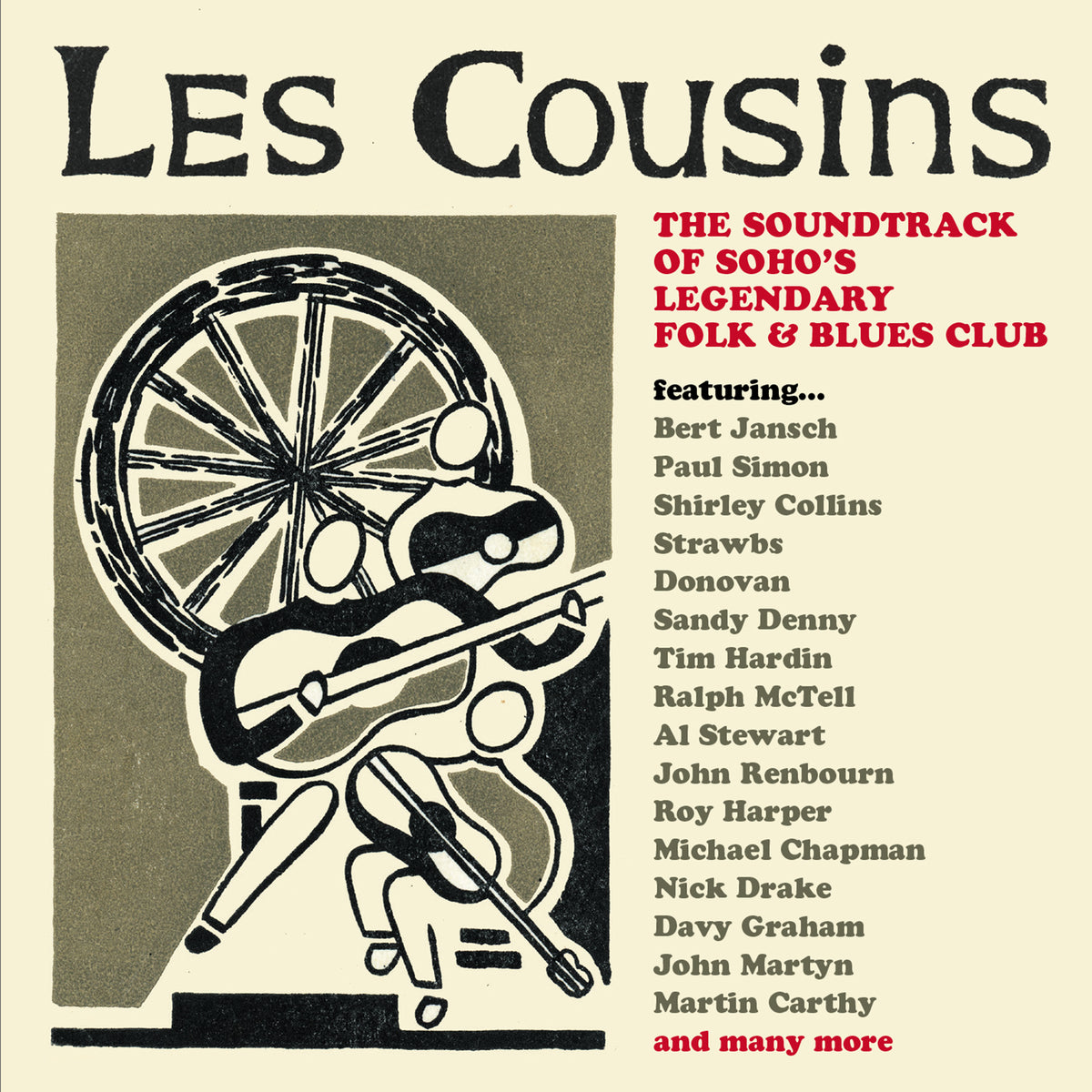 Les Cousins - The Soundtrack Of Soho's Legendary Folk & Blues Club 3cd Clamshell Box by VARIOUS ARTISTS on Cherry Re