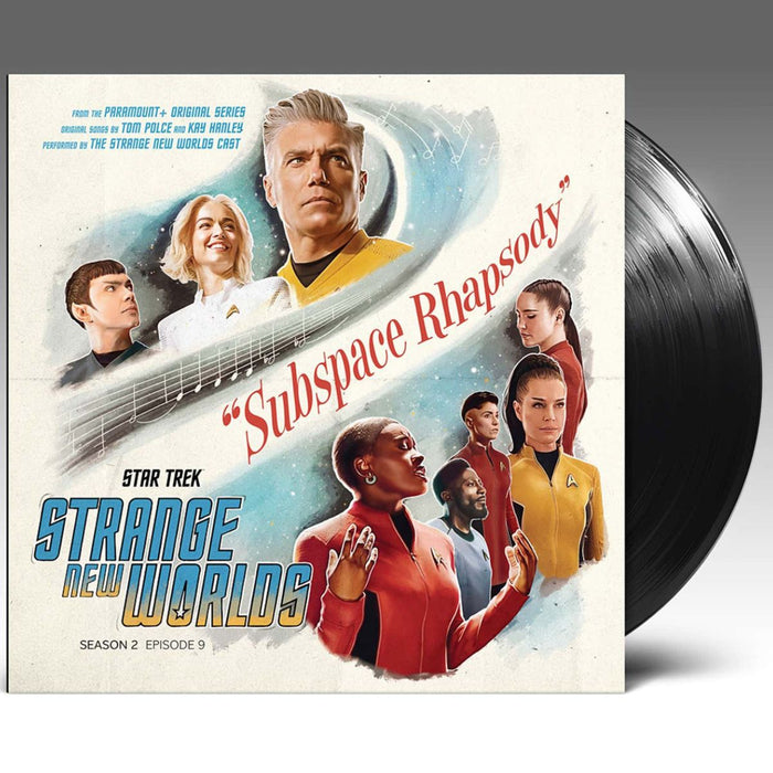 Star Trek Strange New Worlds "Subspace Rhapsody" by Various Artists on Soundtrack Records, Inc. (prev Lakeshore Records) Vinyl Only