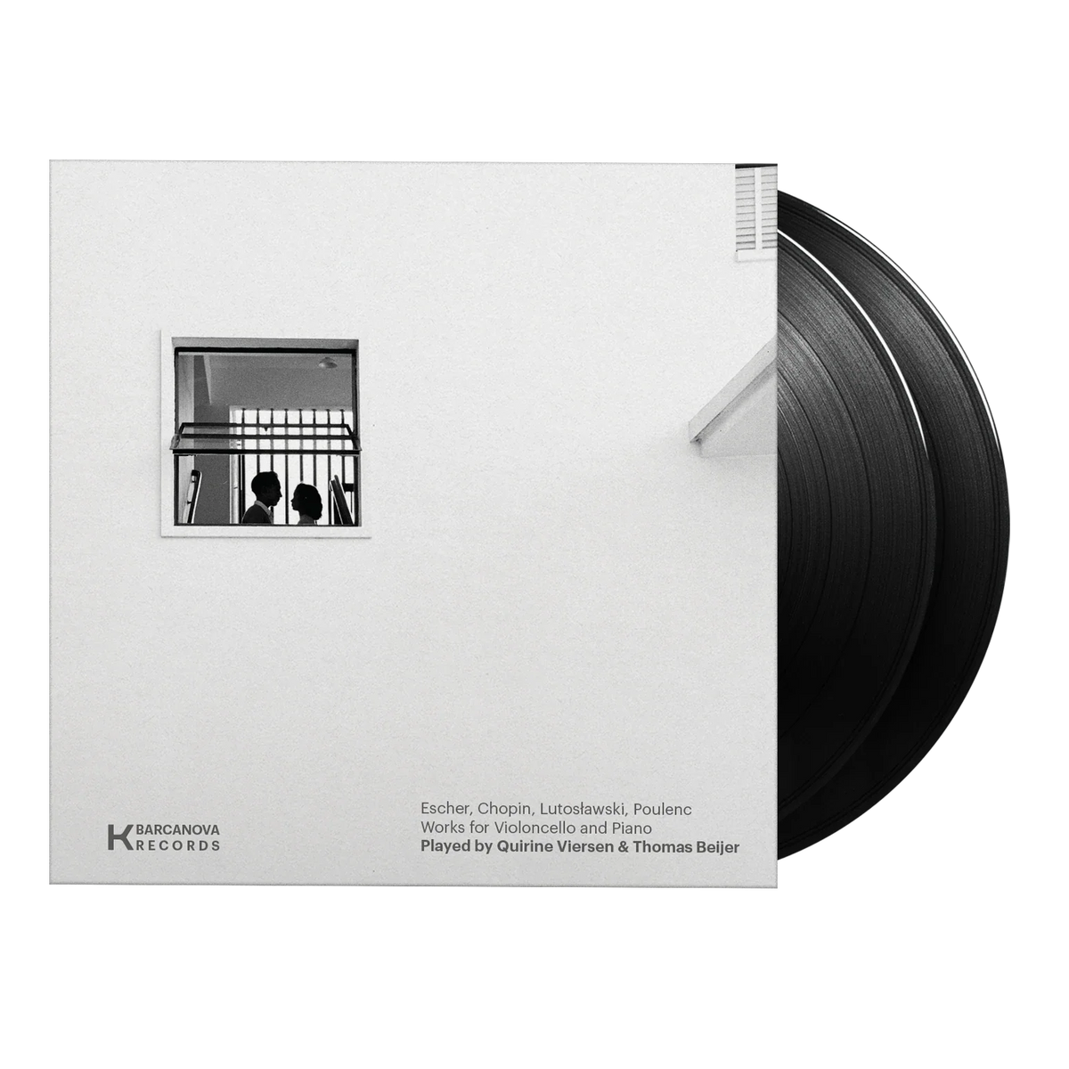 Quirine Viersen & Thomas Beijer: Escher, Chopin, Lutoslawski, Poulenc - MOVCL075