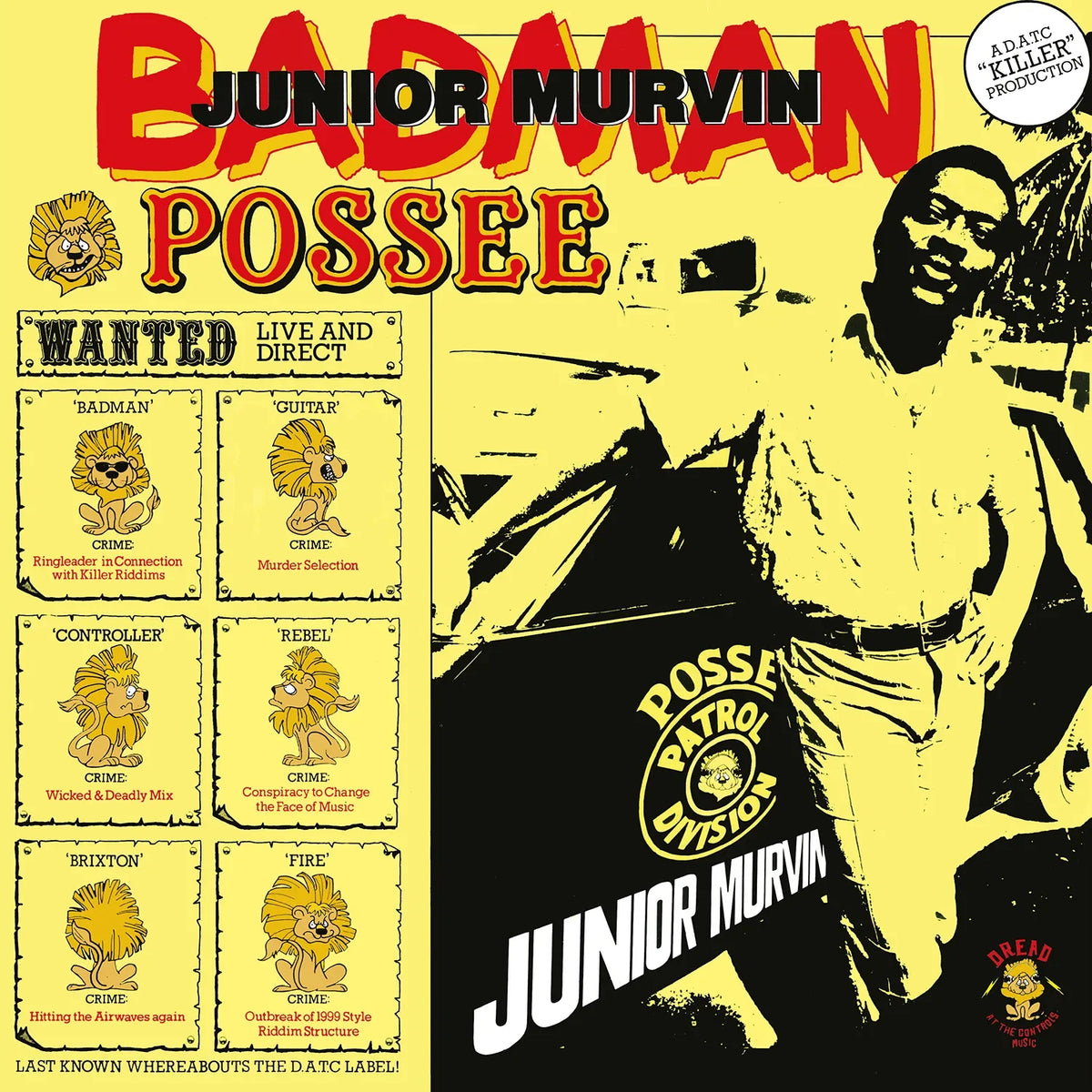 Junior Murvin: Bad Man Possee - MOVLP3580C