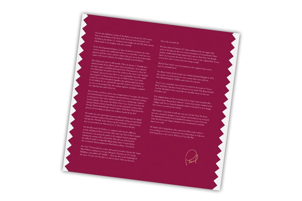 Young, Paul: No Parlez - MOVLP3659C