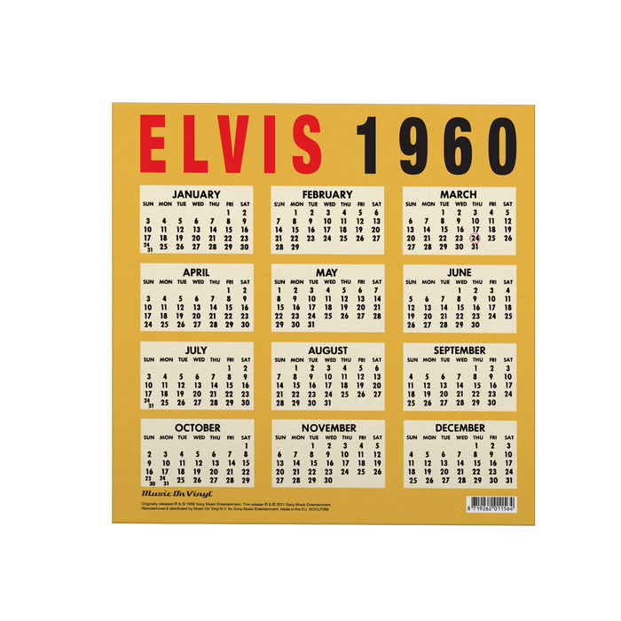 Elvis Presley: A Date With Elvis - MOVLP368G