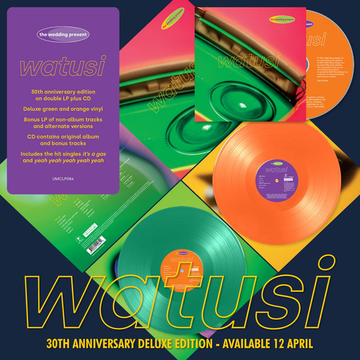 Watusi (30th Anniversary Deluxe Edition) by The Wedding Present on Proper Records
