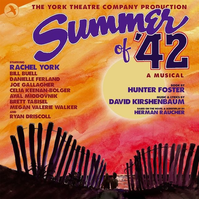 CDJAY21396 - Summer Of 42 - Original Off Broadway Cast