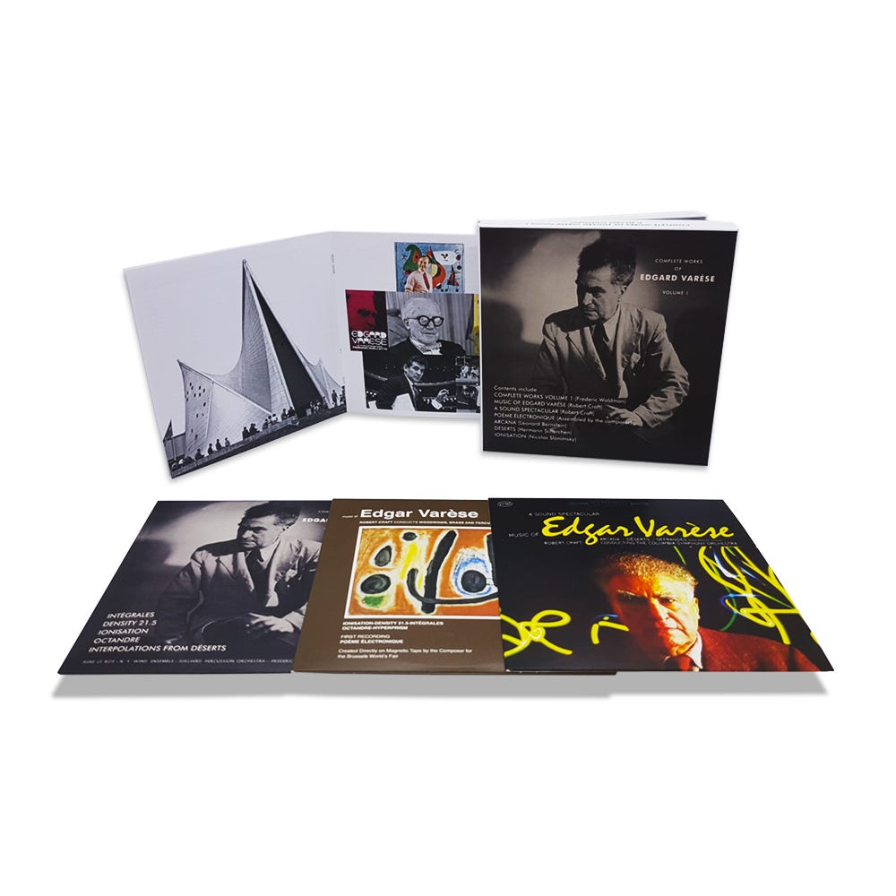 洋楽 Edgard Varese complete works of volume1 Edgard Varese, Edgard Varese, Leonard Bernstein, Nicolas Slonimsky