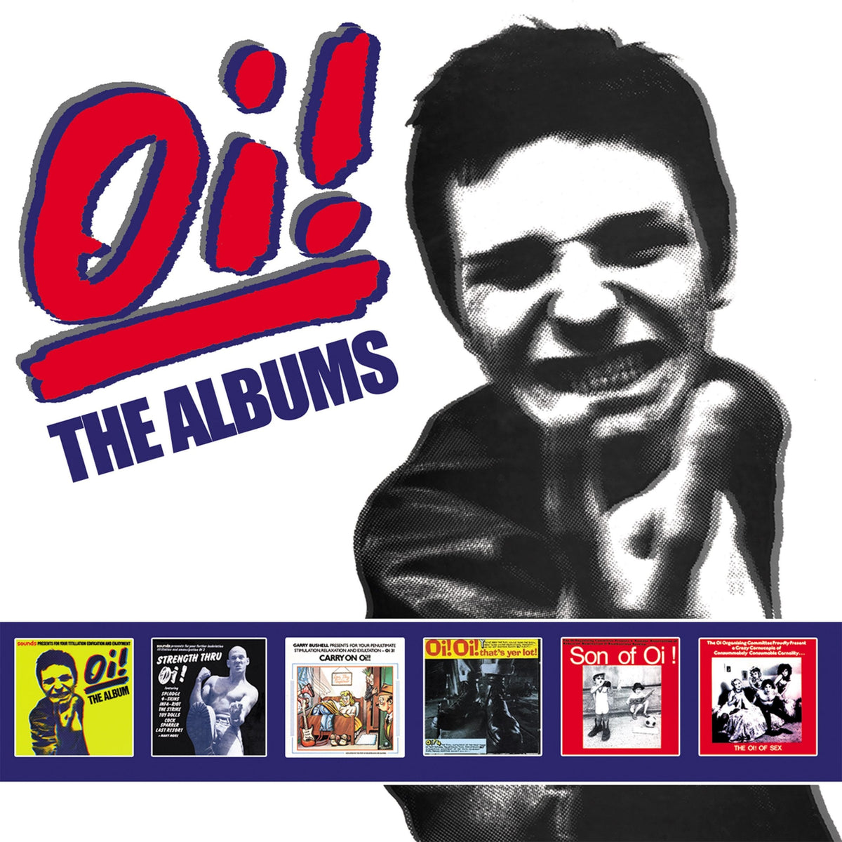 AHOYBX378 - Oi! The Albums: 6cd Clamshell Boxset - Various Artists