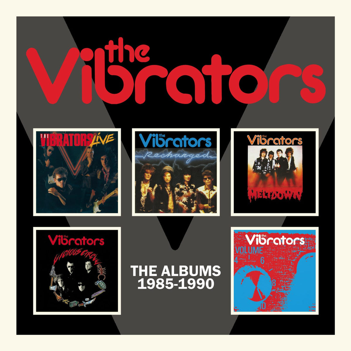 AHOYBX384 - The Albums 1985-1990 - The Vibrators