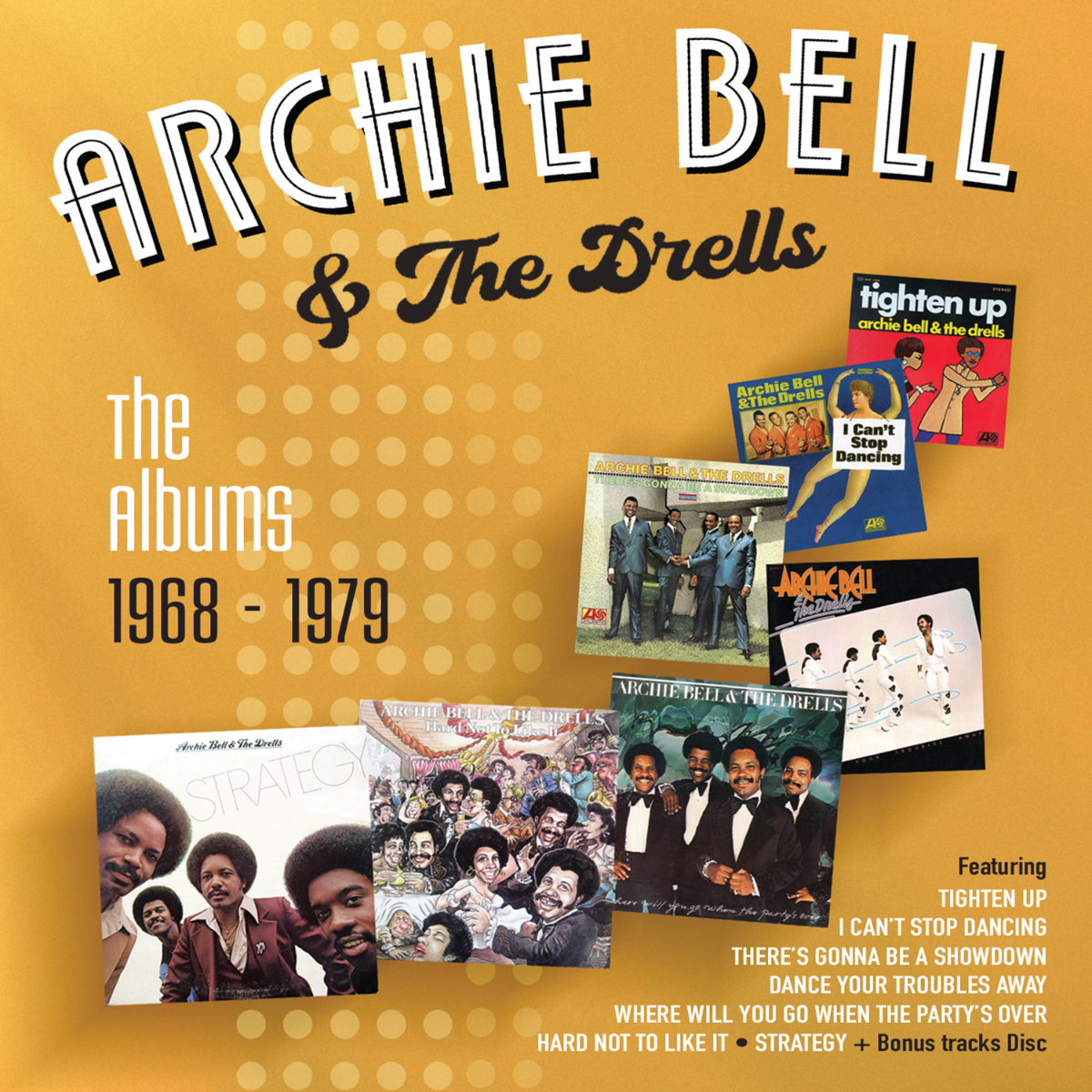 QROBIN5BX68 - The Albums 1968-1979 5cd Clamshell Box - Archie Bell And The Drells