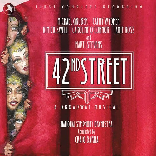 CDJAY21465 - 42nd Street - Original Studio Cast (first Complete Recording)