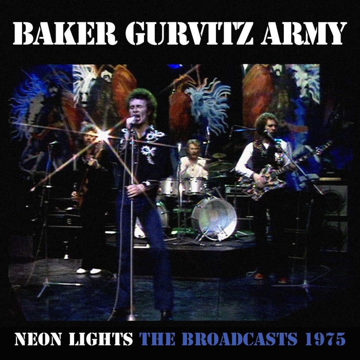 ECLEC52854 - Neon Lights - The Broadcasts 1975 3cd/2dvd Clamshell Box - Baker Gurvitz Army