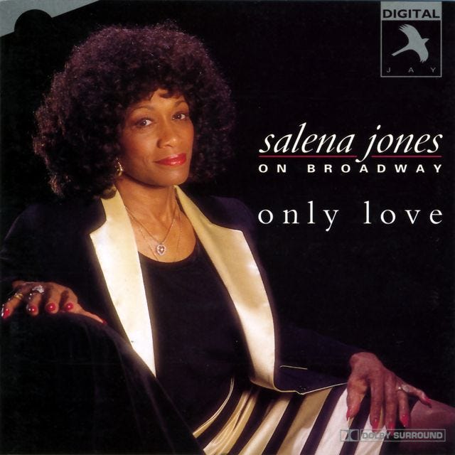 CDJAY1330 - Only Love: On Broadway - Jones, Salena
