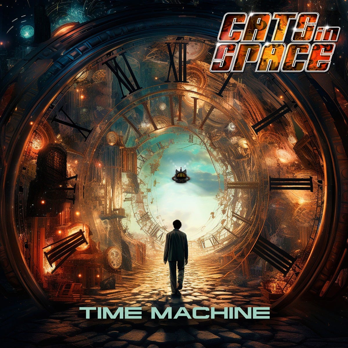 EANTCD1109 - Time Machine - Cd Dgipak Edition - Cats In Space