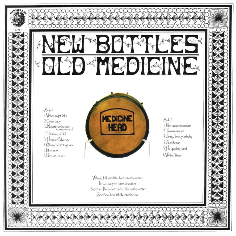CDBRED824 - New Bottles Old Medicine ~ 50th Anniversary Edition - Medicine Head