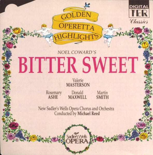 CDTEO1001 - Bittersweet Highlights - Original Cast (new Sadler's Wells Opera)