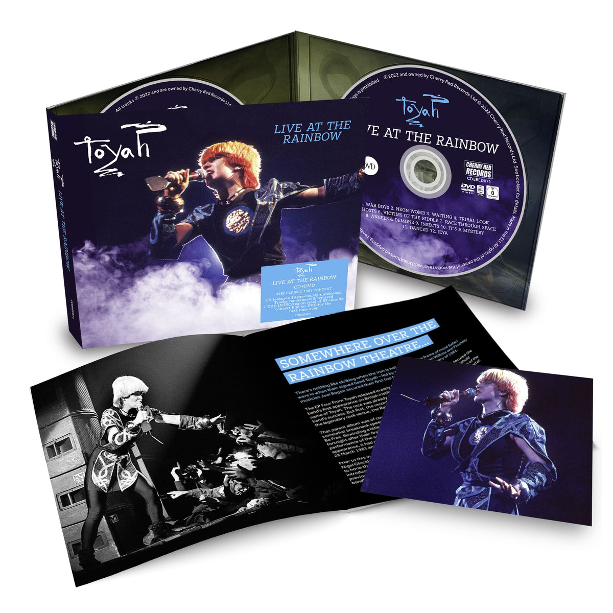 CDVBRED871 - Live At The Rainbow - Toyah