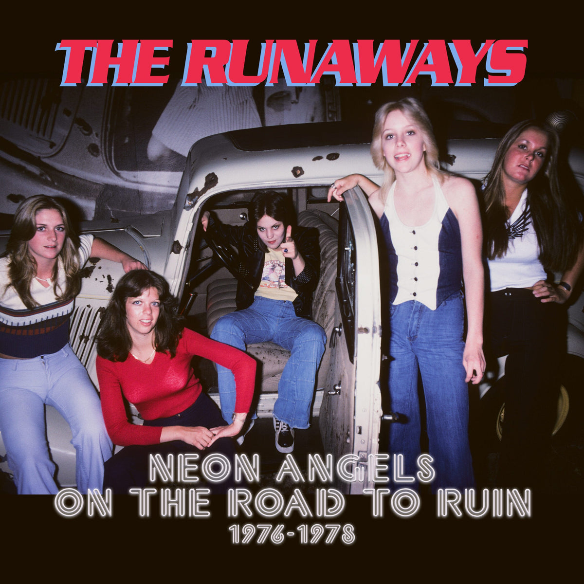 CRCDBOX156 - Neon Angels On The Road To Ruin - 5cd Clamshell Box - The Runaways