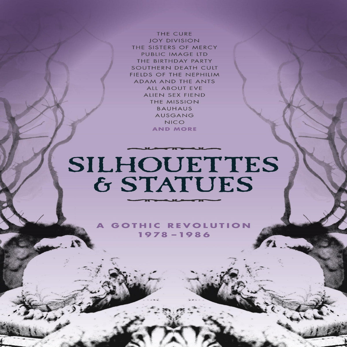 CRCDBOX34 - Silhouetted & Statues - A Gothic Revolution: 1978-1986 - Various Artists