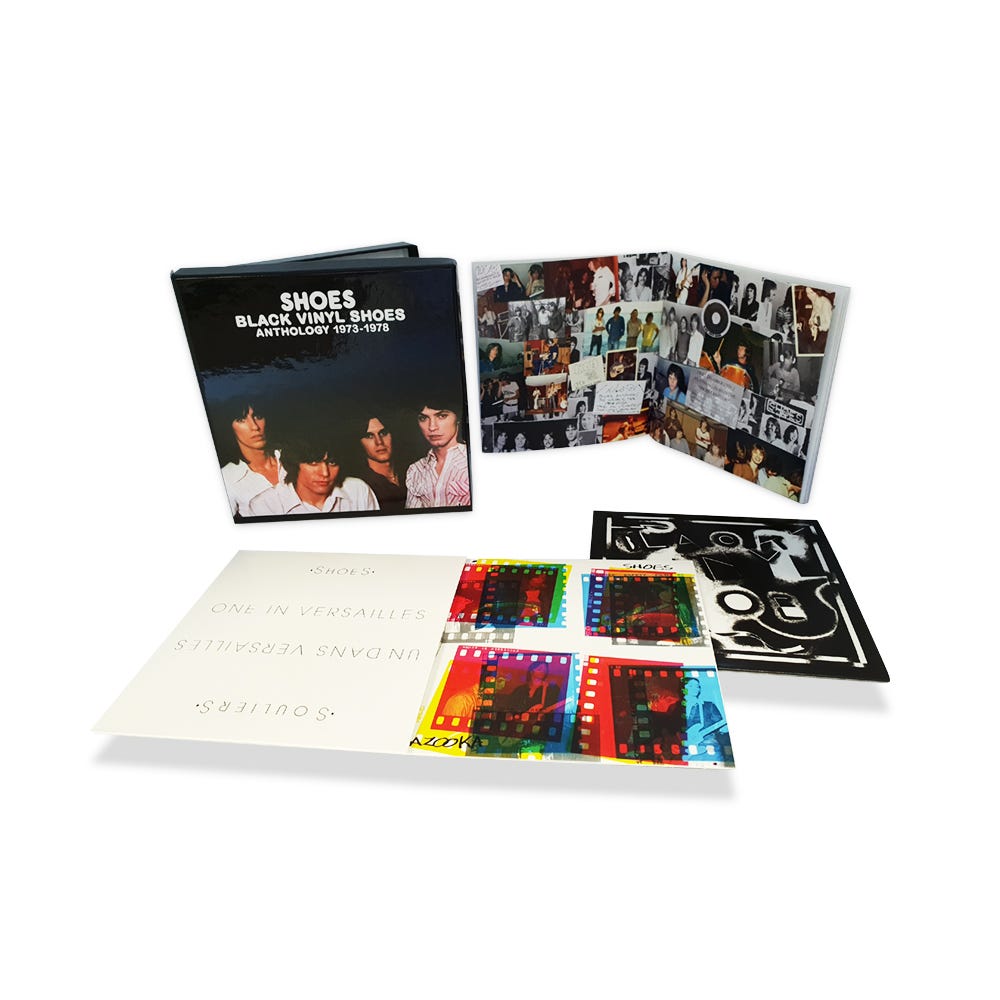 CRCDBOX60 - Black Vinyl Shoes: Anthology 1973-1978 (clamshell Boxset) (3cd) - Shoes