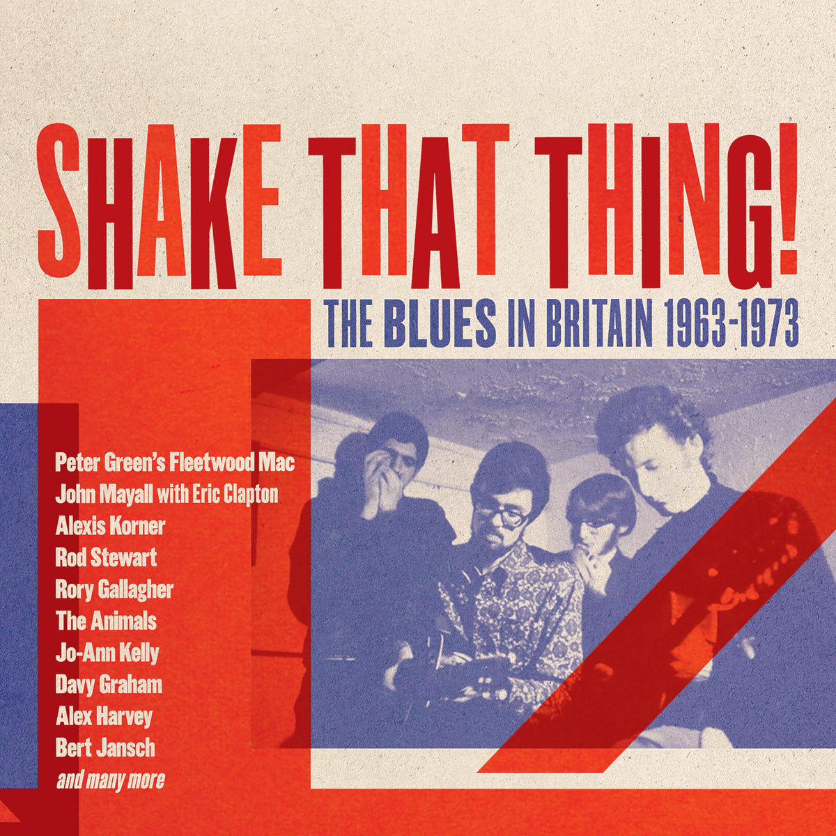 CRJAMBOX019 - Shake That Thing - The Blues In Britain 1963-1978 3cd Clamshell Box - Various Artists