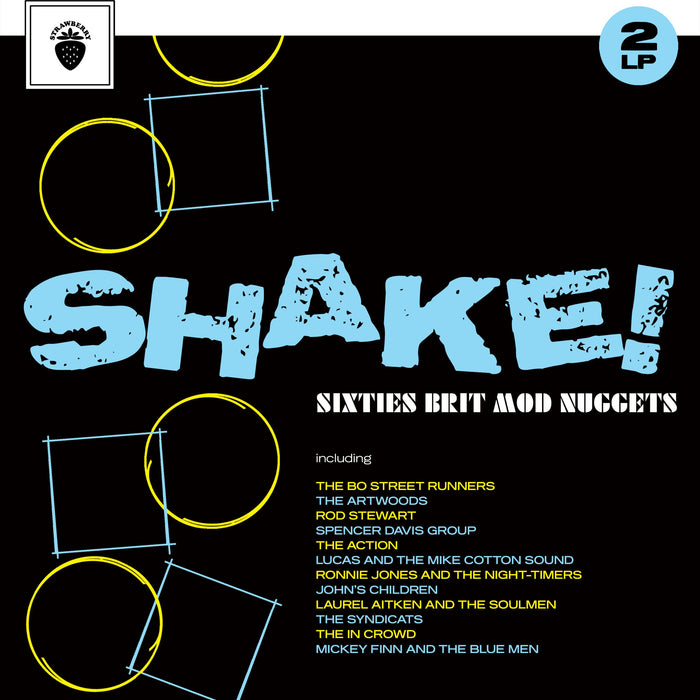 CRJAMLP018D - Shake! Sixties Brit Mod Nuggets Limited Edition Double 12 Vinyl - Various Artists