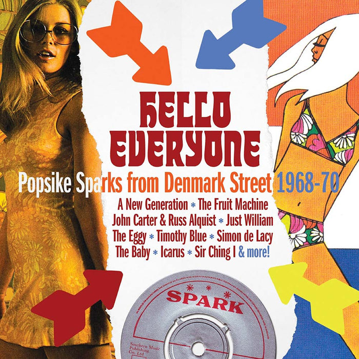 CRSEG028 - Hello Everyone - Popsike Sparks From Denmark Street 1968-70 - Various Artists
