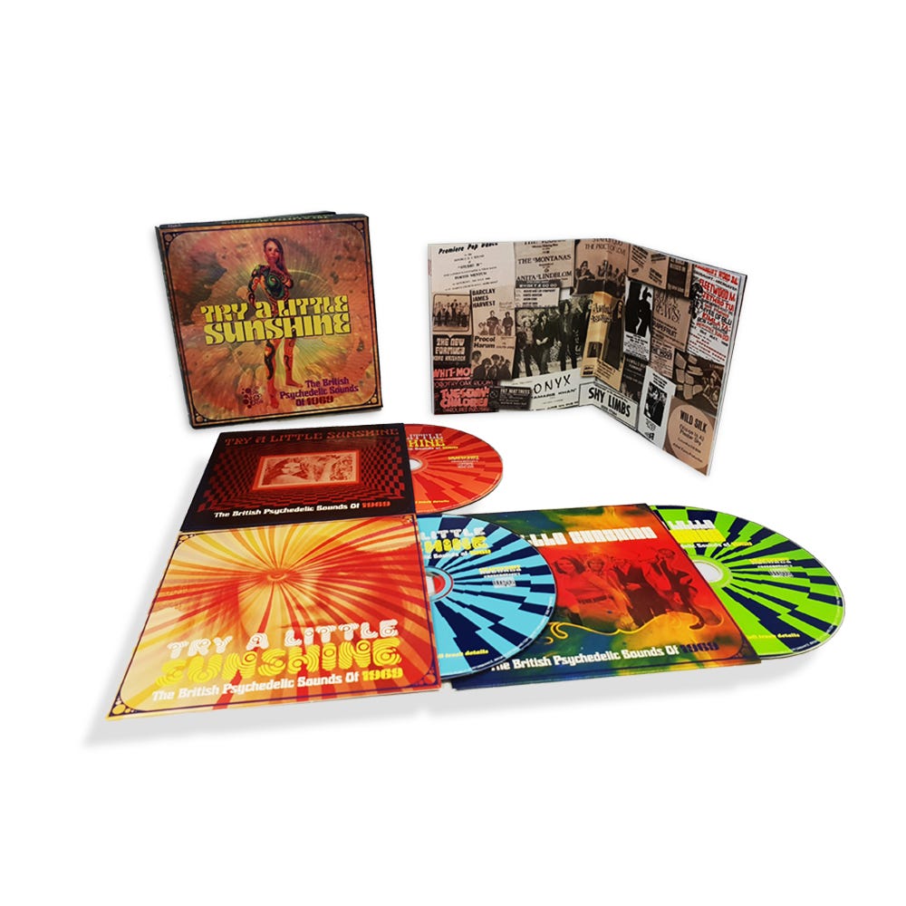 British Psychedelic Sounds Series CD まとめ VARIOUS ARTISTS - Try A Little Sunshine: British Psychedelic