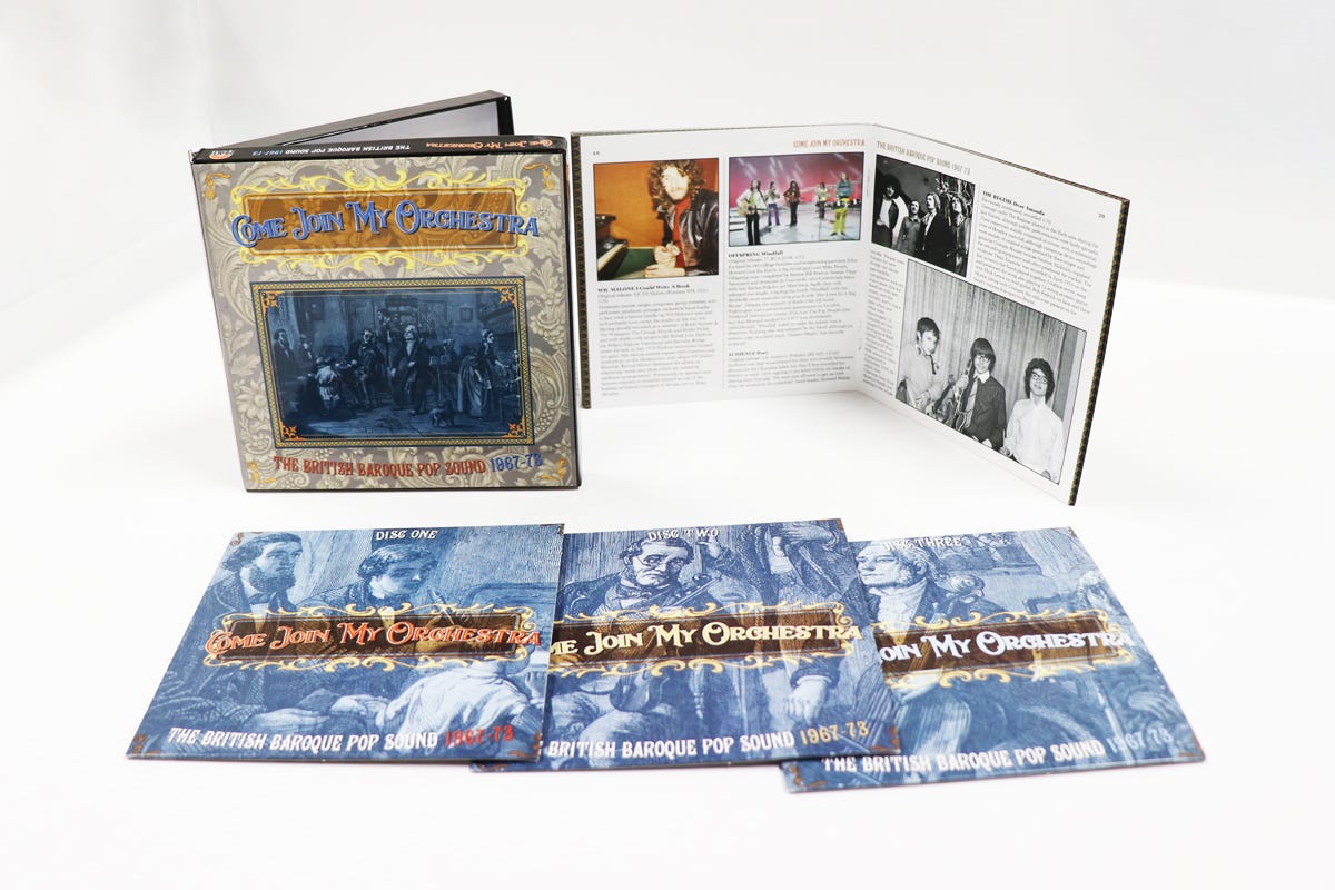 CRSEGBOX049 - Come Join My Orchestra: The British Baroque Pop Sound 1967-73 (clamshell Boxset) (3cd) - Various Artists