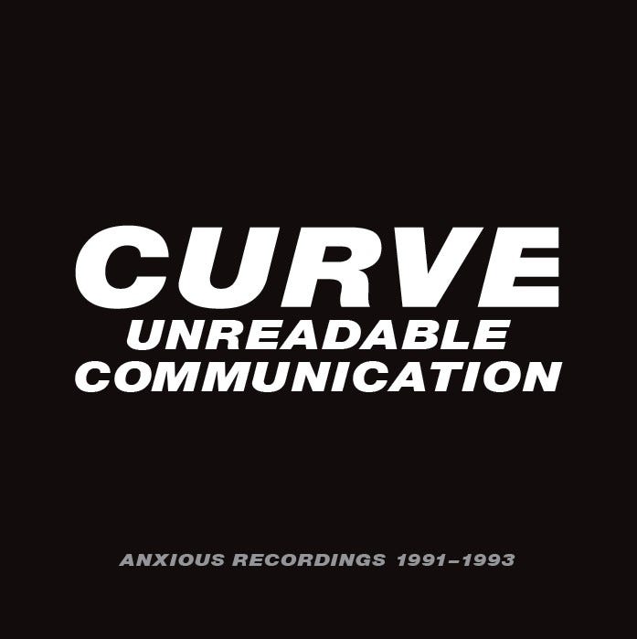 CRCD4BOX166 - Unreadable Communication - Anxious Recordings 1991-1993 4cd Clamshell Box - Curve